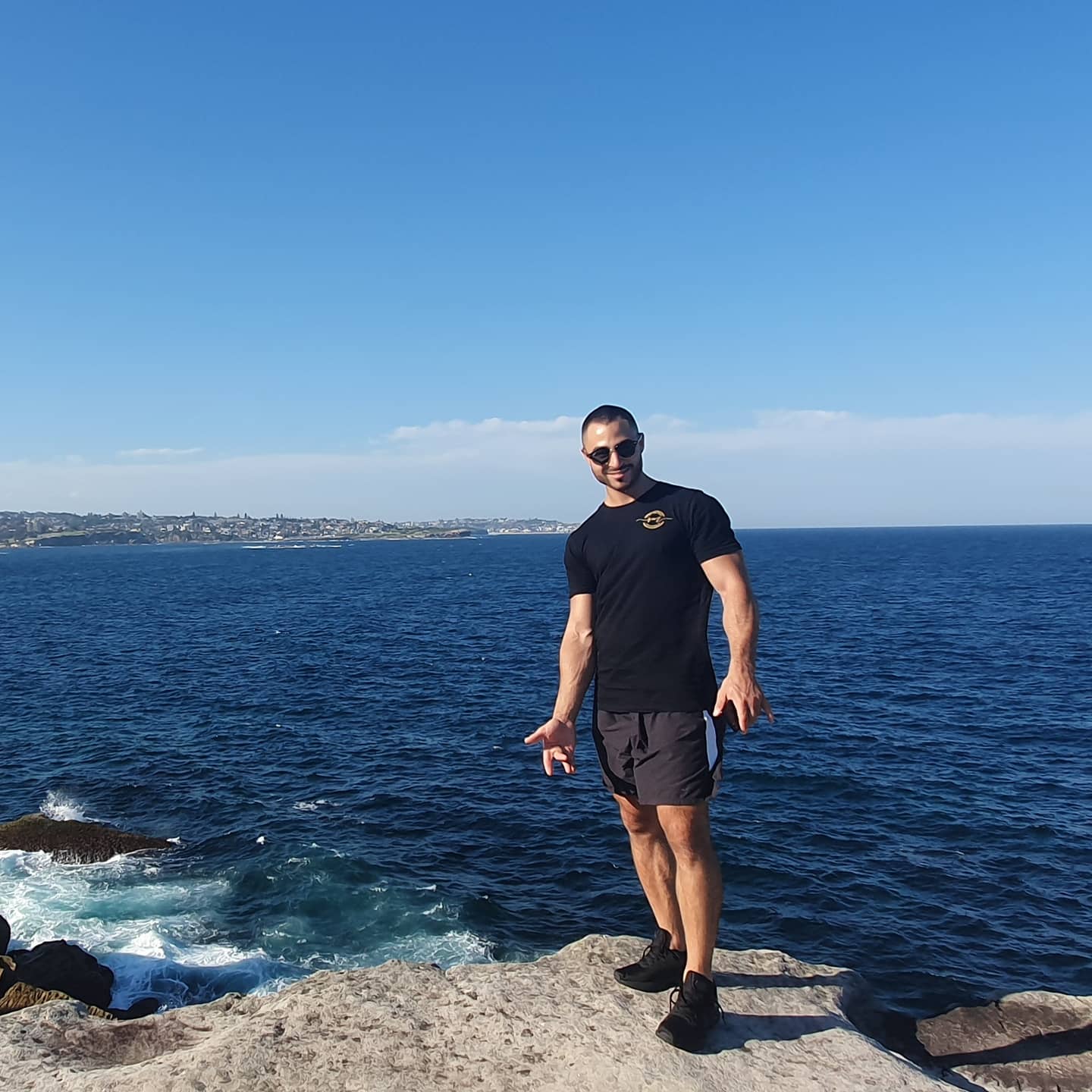 Jeremy Joseph at the sea